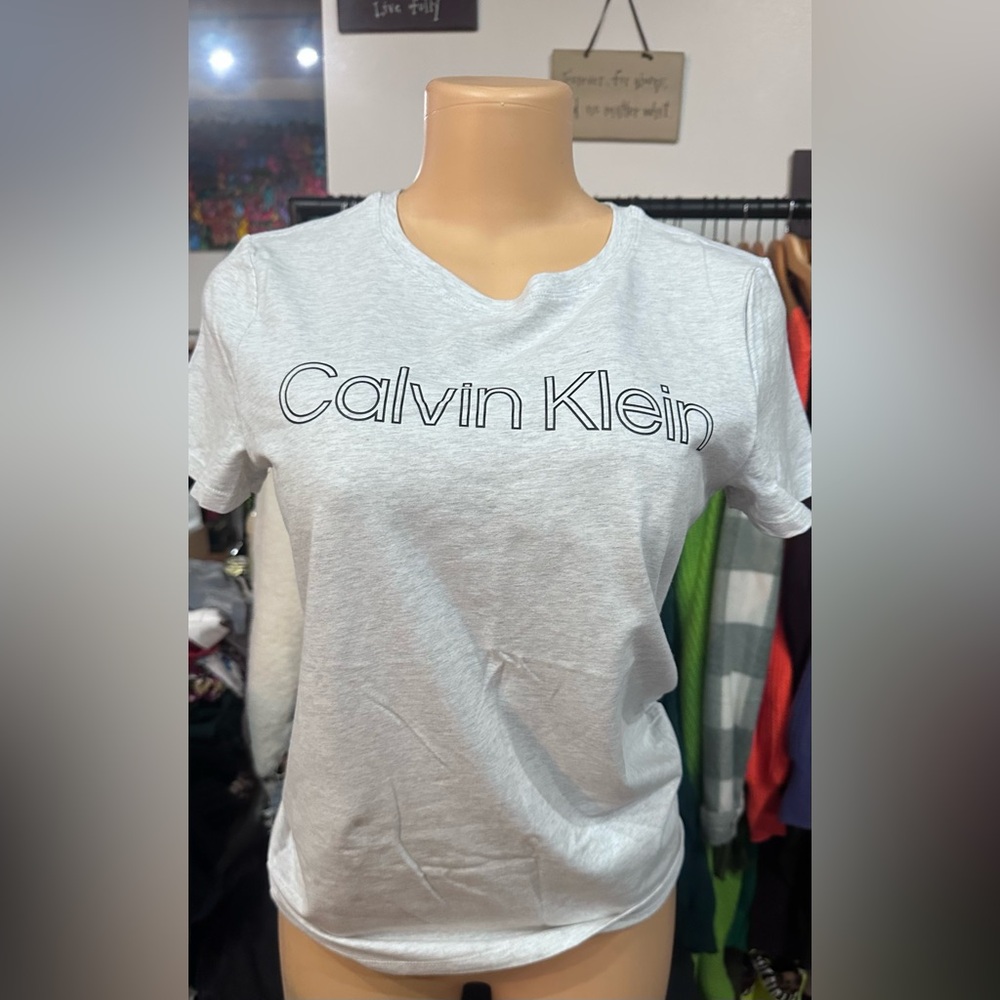 Calvin Klein Gray Short Sleeve T-Shirt